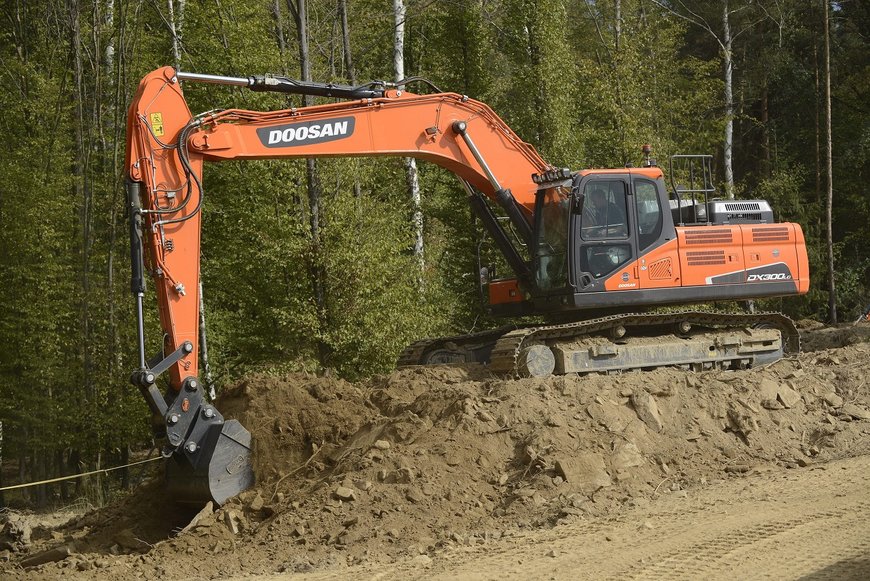 Doosan Crawler Excavators Win 2020 LCO & HRV Awards